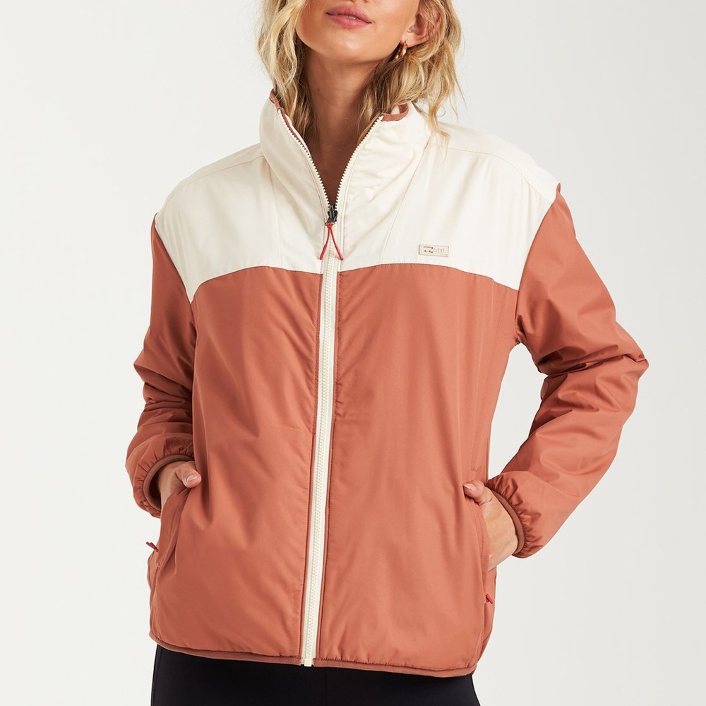 NWOT Billabong Reversible Sherpa Jacket